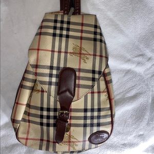 VTG Burberry backpack